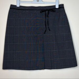 Uniform John Paul Richard Gray Plaid Skirt Size 16